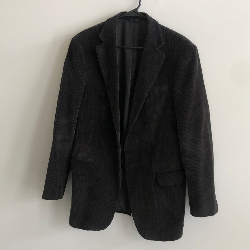 Docker corduroy blazer coat